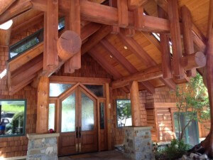 Custome log entry with trusses